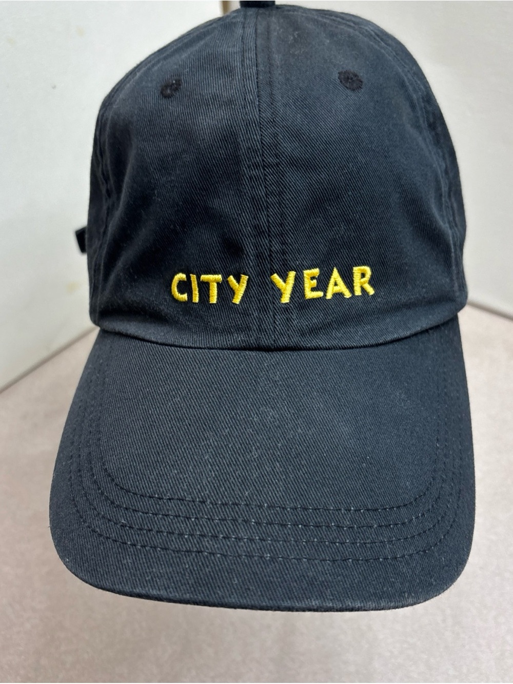 City Year Timberland Navy Blue Baseball Cap Dad Hat Adjustable Strapback